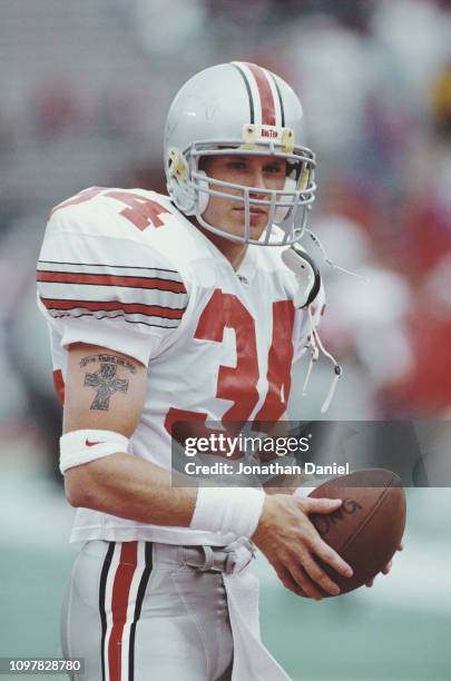 Rob Kelly, Defensive Back for the Ohio State Buckeyes during the NCAA Big Ten conference college football game against the University of Wisconsin...