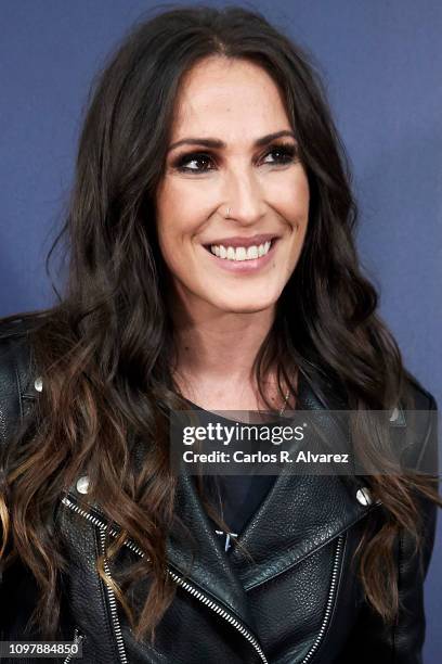 Singer Malu attends the Cadena Dial Awards 2019 press conference on January 22, 2019 in Madrid, Spain.