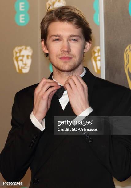 Joe Alwyn at the EE British Academy Film Awards at the Royal Albert Hall, Kensington.