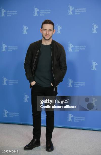 February 2019, Berlin: 69th Berlinale, Photocall "Skin", USA, Panorama: Jamie Bell, British actor. Photo: Christof Soeder/dpa