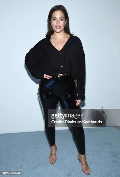 Model Ashley Graham attends the 3.1 Phillip Lim Fashion Show during New York Fashion Week at Center 415 on February 11, 2019 in New York City.
