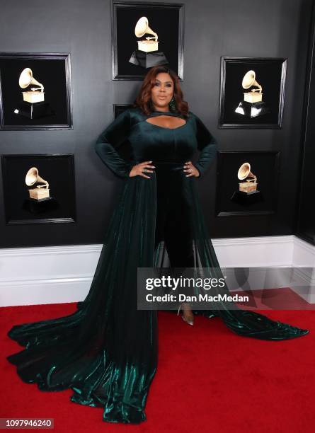 Nina Parker attends the 61st Annual GRAMMY Awards at Staples Center on February 10, 2019 in Los Angeles, California.