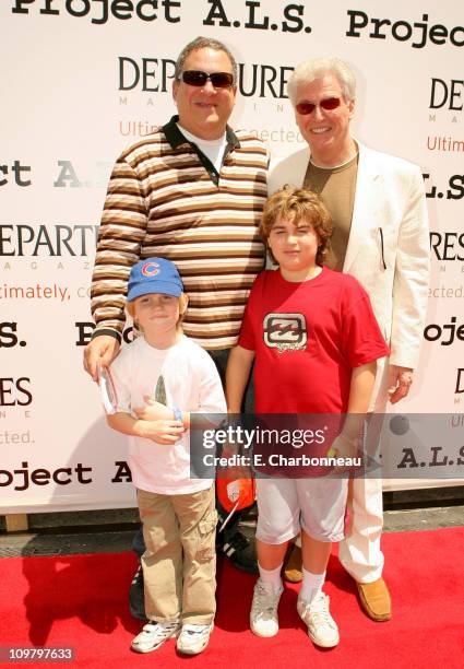 Jeff Garlin, Marla Garlin, James Garlin and Duke Garlin