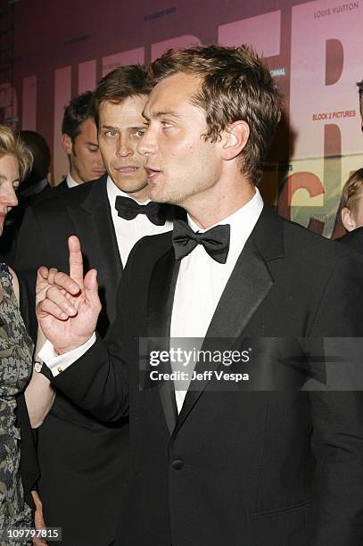 Jude Law during 2007 Cannes Film Festival - "My Blueberry Nights" - After Party at La Palestre in Cannes, France.