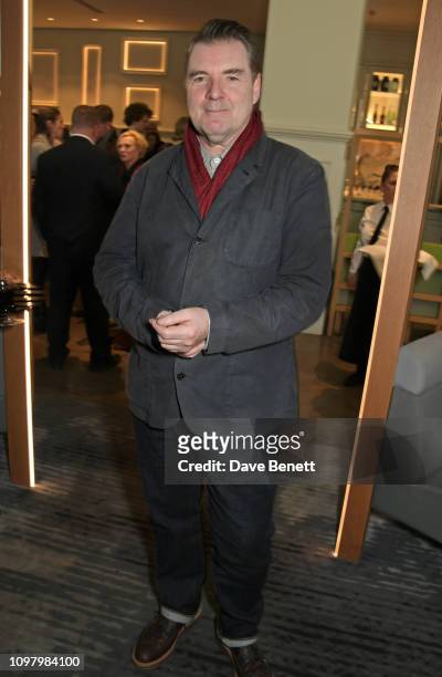 Brendan Coyle attends the press night after party for "The Price" at The National Cafe on February 11, 2019 in London, England.