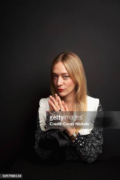 Chloe Sevigny of Hulu's "The Act" poses for a portrait during the 2019 Winter TCA at The Langham Huntington, Pasadena on February 11, 2019 in...