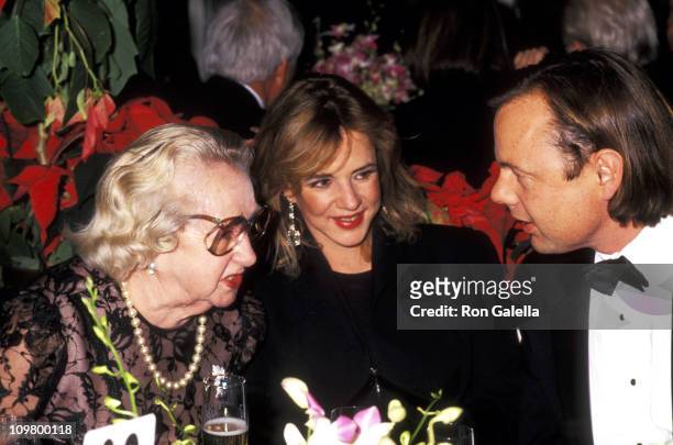 Stockard Channing, mother Mary Alice English, and Daniel Gillham