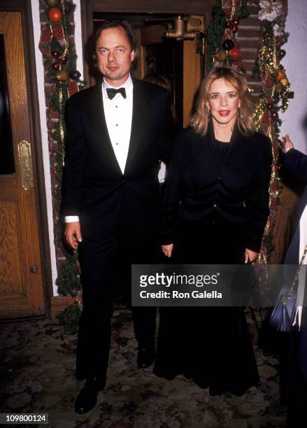 Stockard Channing and Daniel Gillham during NY Premiere Party for "Six Degrees of Separation" at Tavern on the Green in New York City, New York,...