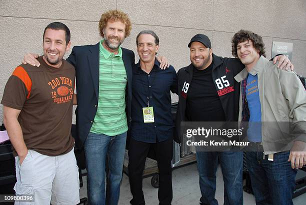 Adam Sandler, Will Ferrell, Van Toffler, Kevin James and Andy Samberg