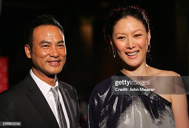 Simon Yam, OMEGA Ambassador and Qi Qi, OMEGA Ambassador