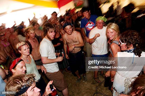 Atmosphere during Bonnaroo 2007 - Day 2 - Cage The Elephant at Troo Music Lounge in Manchester, Tennessee, United States.