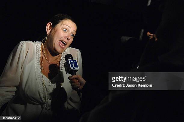 Camryn Manheim during Opening Night of Shakespeare in the Park 2007 Production of "Romeo and Juliet" - After Party Arrivals at Delacorte Theater in...