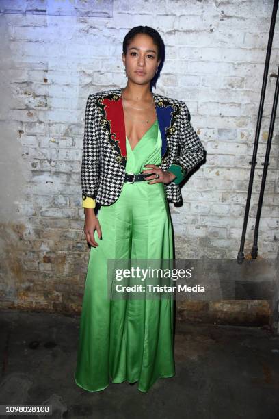 Lary Poppins attends the Pantaflix Pantaparty during 69th Berlinale International Film Festival at Alte Muenze on February 11, 2019 in Berlin,...