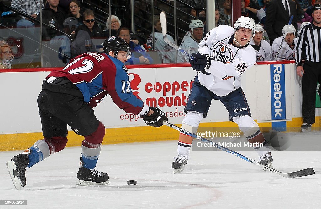 Edmonton Oilers v Colorado Avalanche