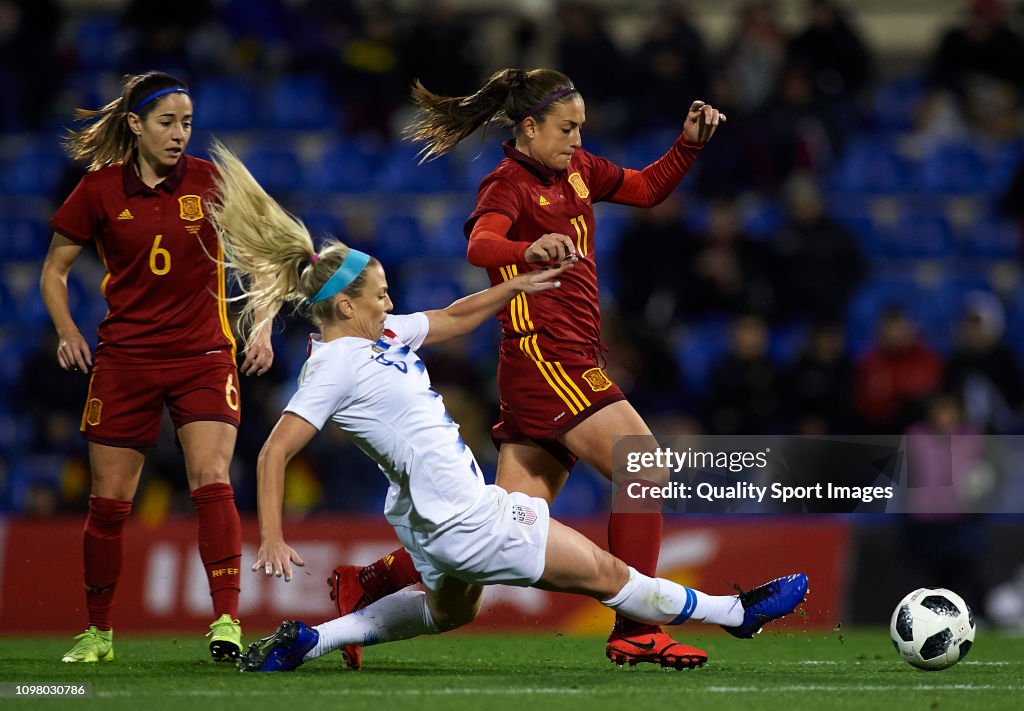 Spain Women v The United States Women - International Friendly