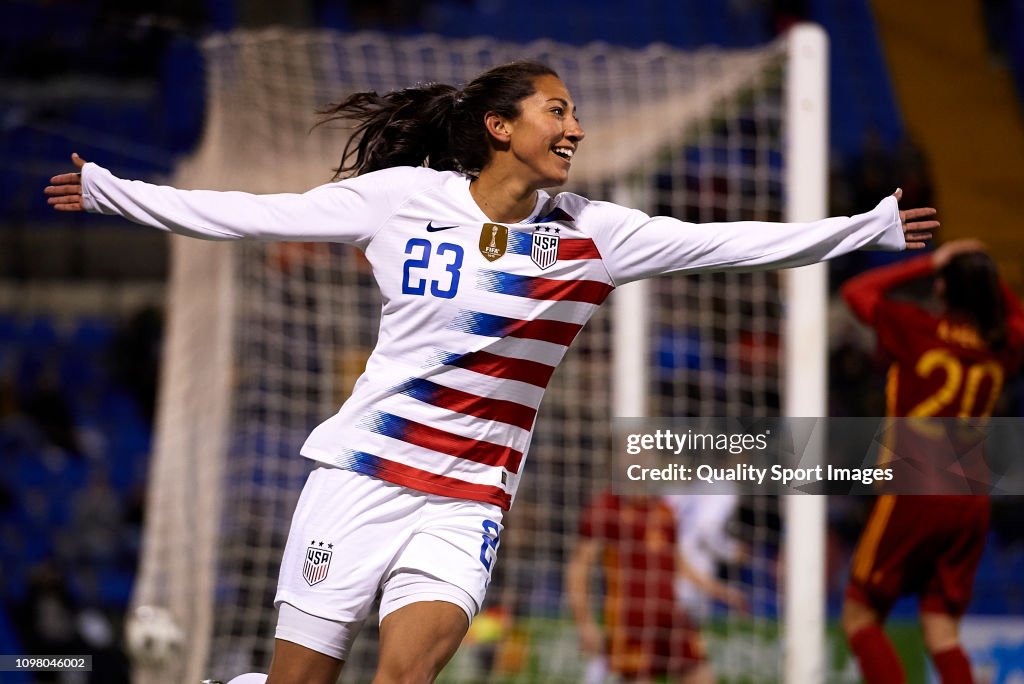 Spain Women v The United States Women - International Friendly