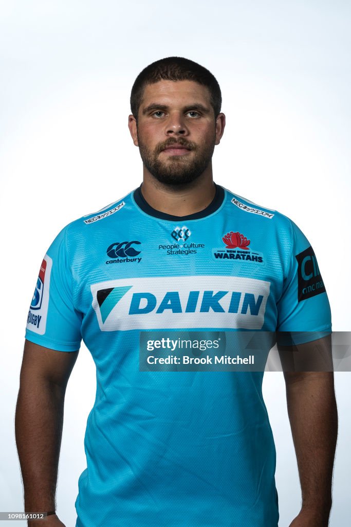 Waratahs Super Rugby Headshots Session