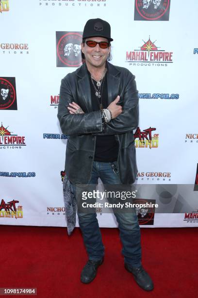 Richard Grieco attends the "Art of the Dead" exclusive cast and crew screening at Ahrya Fine Arts by Laemmle on January 22, 2019 in Beverly Hills,...