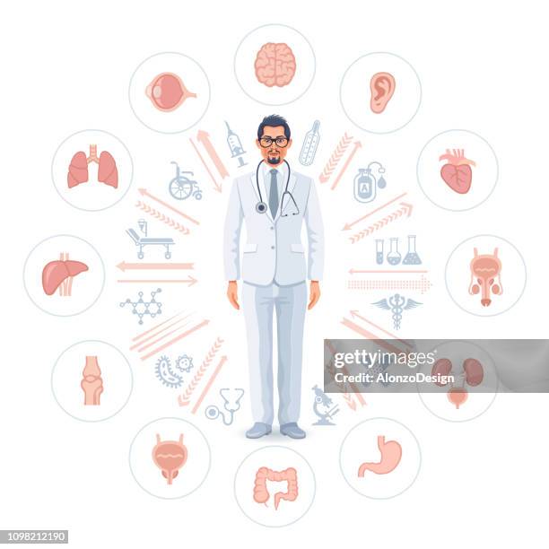 healthcare and medicine concept - paramedic stock illustrations