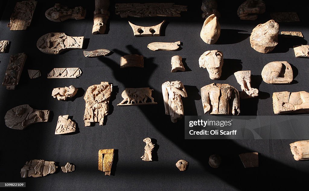 Recently Acquired Archaeological Pieces From Ancient Iraq On Display At The British Museum