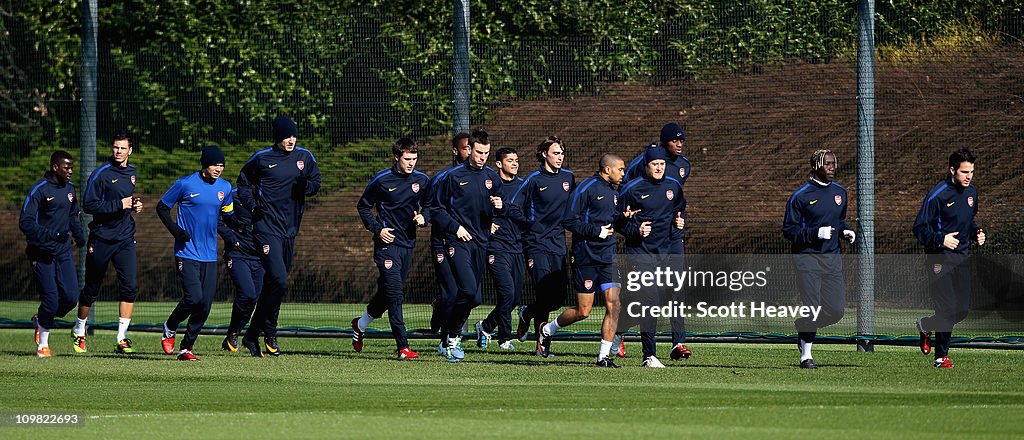 Arsenal Training Session