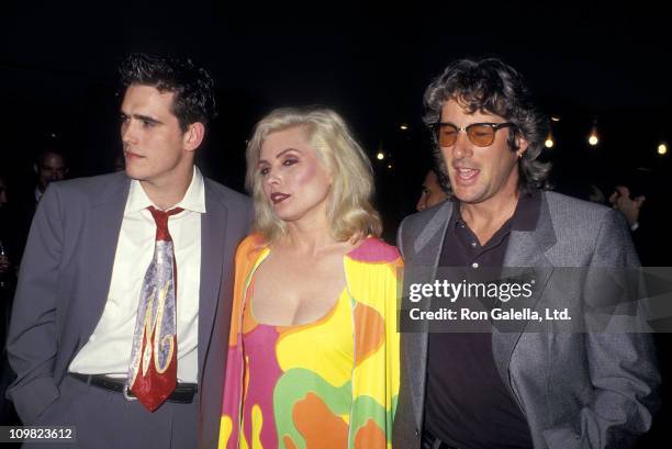 Actor Matt Dillon, musician Debbie Harry of Blondie and actor Richard Gere attend the "Art Against AIDS" Cocktail Party and Auction to Benefit AIDS...