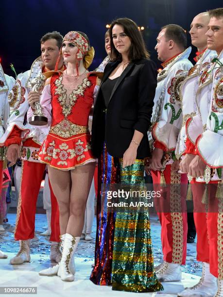 Pauline Ducruet attends the 43rd International Circus Festival of Monte-Carlo on January 22, 2019 in Monaco, Monaco.