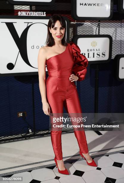Nerea Garmendia attends 'Yo Dona' - Mercedes Benz Fashion Week Madrid Autumn/Winter 2019-20 party at the Only You Hotel on January 22, 2019 in...