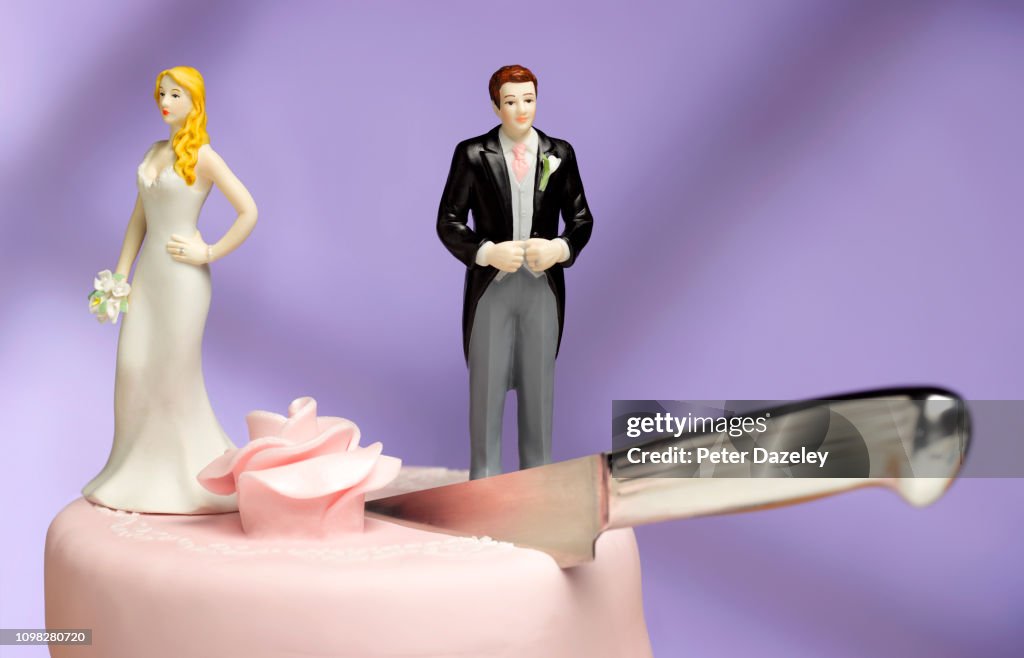 Wedding couple Divorce