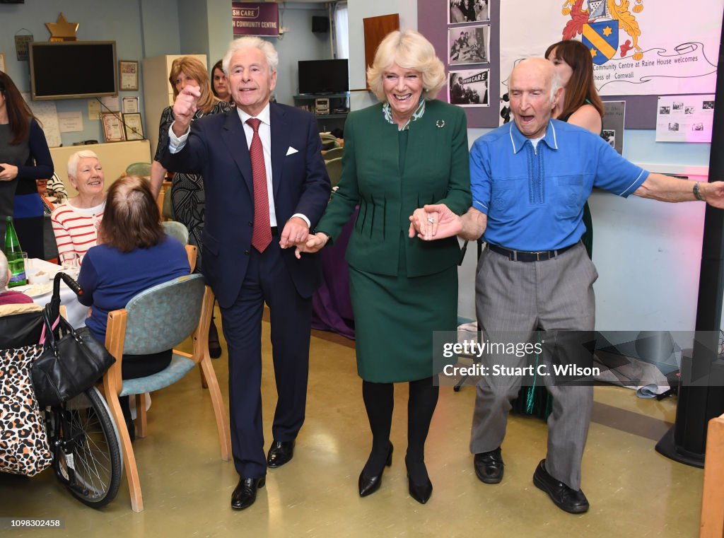 The Duchess Of Cornwall Visits East London