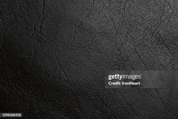 genuine leather - black leather texture stock pictures, royalty-free photos & images