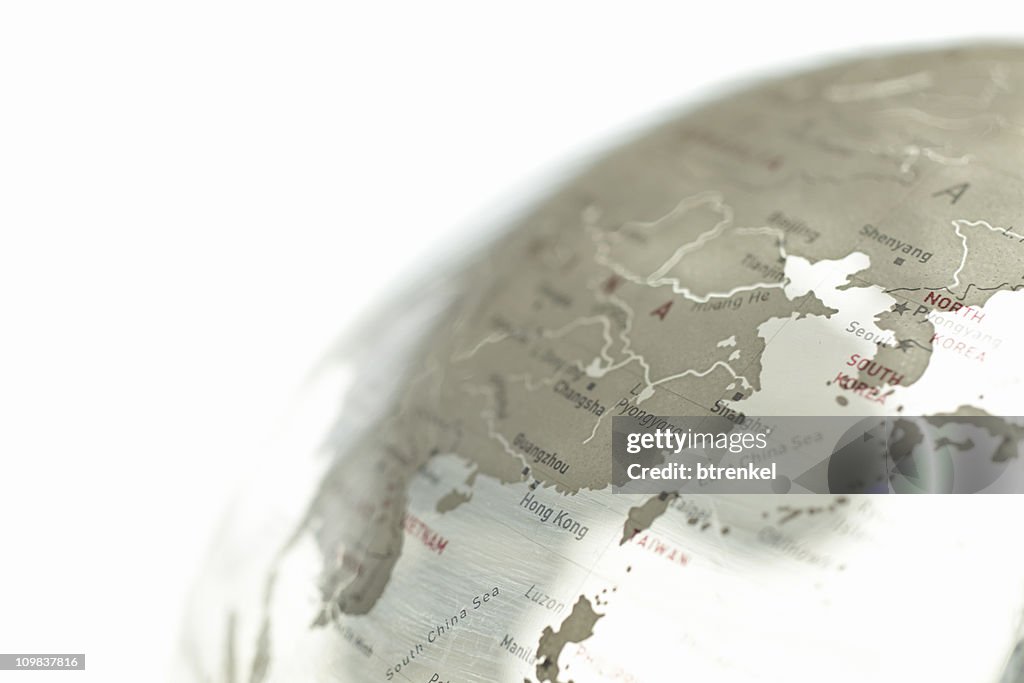 Glass globe - China/Korea