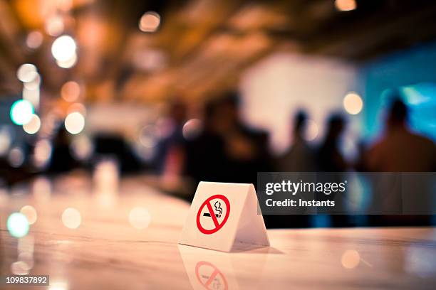 no smoking sign - anti smoking stock pictures, royalty-free photos & images