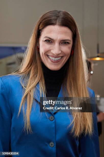 Model Laura Sanchez attends the Lexdeux fashion show during the Mercedes Benz Fashion Week Autumn/Winter 2019-2020 at Club Matador on January 23,...