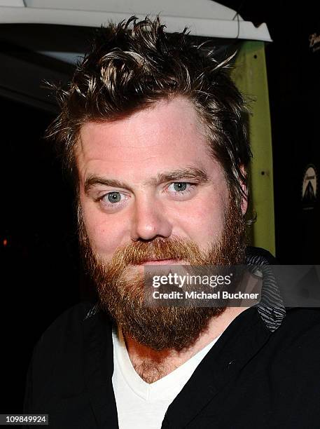 Television personality Ryan Dunn attends the Blu-ray and DVD release of Paramount Home Entertainment's "Jackass 3" at the Paramount Studios on March...