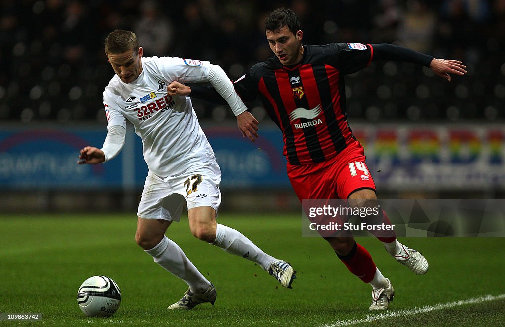 Swansea City v Watford - npower Championship