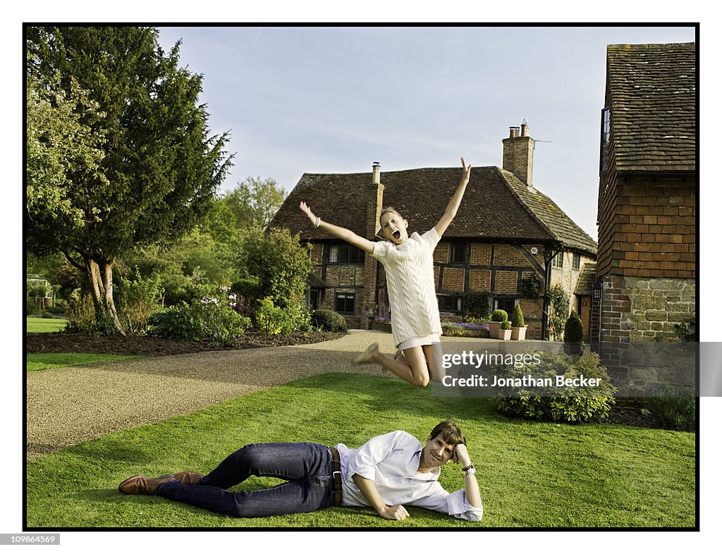 Princess Marie-Chantal and Family, Vanity Fair - Spain, November 1, 2009