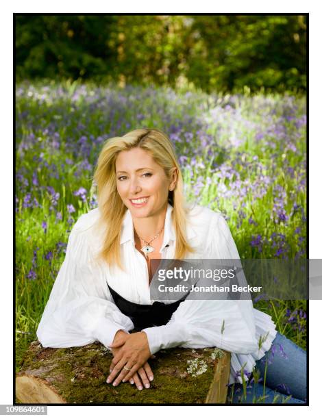 Princess Marie-Chantal is photographed at her home 'Beale House' for Vanity Fair - Spain on May 2-3, 2009 in West Sussex, England. Published image.