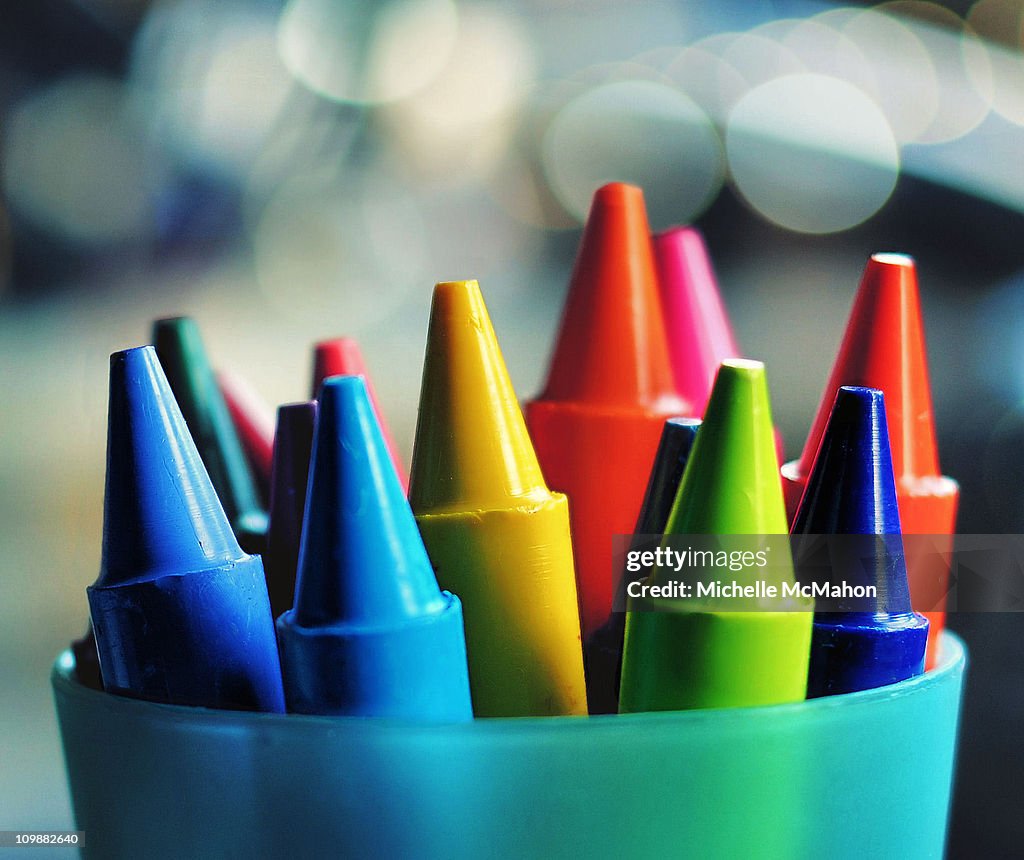 Colourful Crayons..