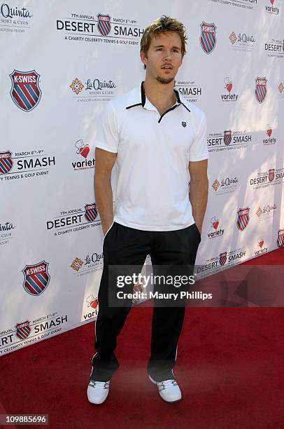 Actor Ryan Kwanten attend the 7th Annual K-Swiss Desert Smash - Day 1 at La Quinta Resort and Club on March 8, 2011 in La Quinta, California.