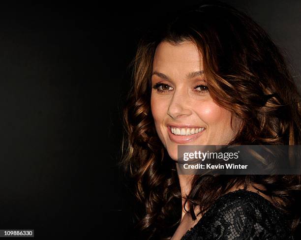 Actress Bridget Moynahan arrives at the premiere of Columbia Pictures' "Battle: Los Angeles" at the Village Theater on March 8, 2011 in Los Angeles,...