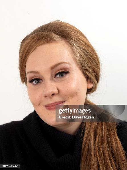 Adele Butler Adele poses for a portrait session to promote her new album '21' on ...