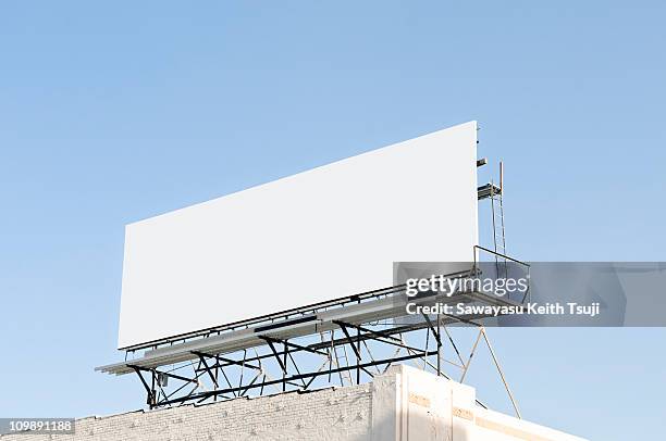 outdoor blank billboard - us blank billboard stock pictures, royalty-free photos & images