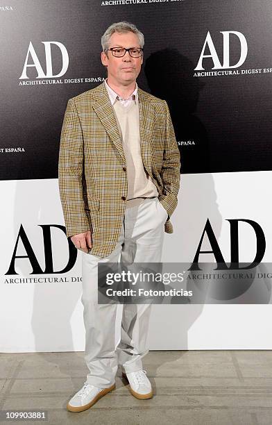 Jasper Morrison attends 'AD Arquitectural and Design Awards' 2011 at the Real Fabrica de Tapices on March 9, 2011 in Madrid, Spain.