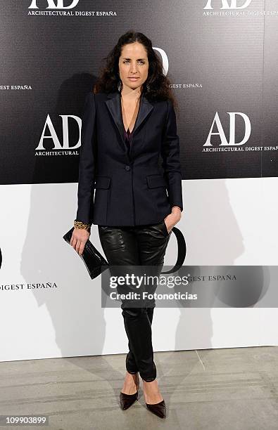 Carolina Adriana Herrera attends 'AD Arquitectural and Design Awards' 2011 at the Real Fabrica de Tapices on March 9, 2011 in Madrid, Spain.