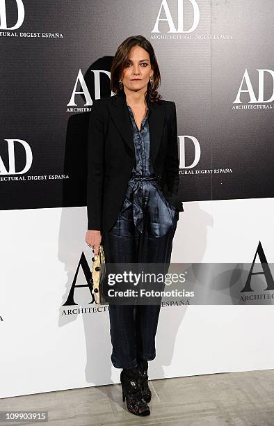 Laura Ponte attends 'AD Arquitectural and Design Awards' 2011 at the Real Fabrica de Tapices on March 9, 2011 in Madrid, Spain.