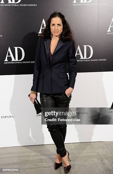 Carolina Adriana Herrera attends 'AD Arquitectural and Design Awards' 2011 at the Real Fabrica de Tapices on March 9, 2011 in Madrid, Spain.