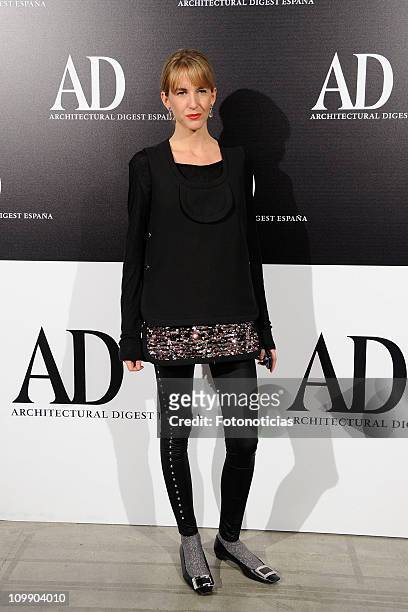 Vega Royo Villanova attends 'AD Arquitectural and Design Awards' 2011 at the Real Fabrica de Tapices on March 9, 2011 in Madrid, Spain.