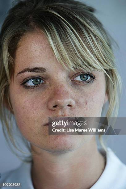 Jessica Watson attends a media conference to announce her next project, which is to skipper the youngest ever crew in the 2011 Rolex Sydney Hobart...