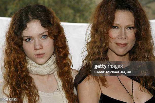 Camille Cregan and Jane Booke during THE HOUSE OF FLAUNT OSCAR RETREAT - Day 4 at Private Residence in Los Angeles, CA, United States.